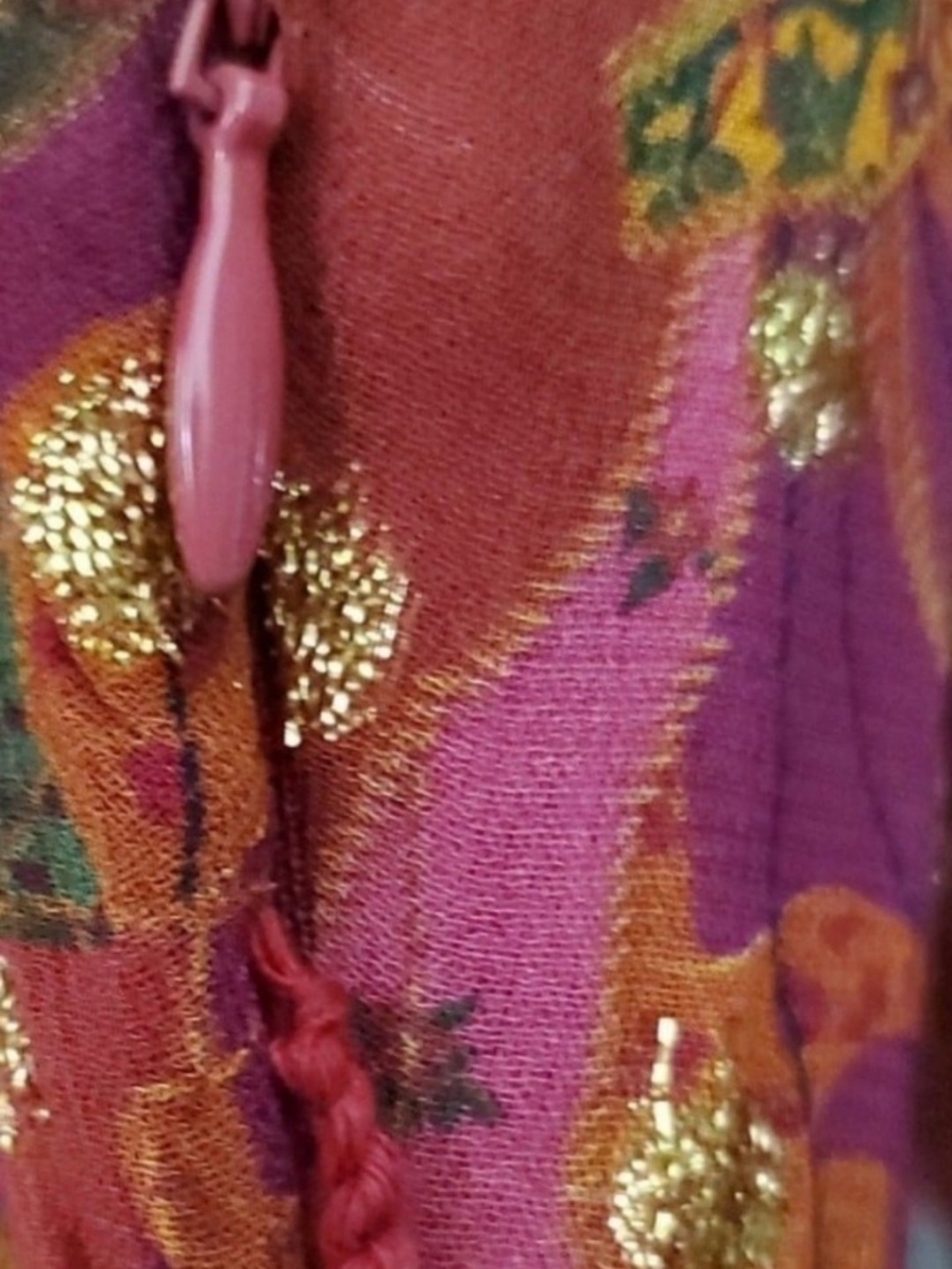 Farm Rio Tiered Maxi Dress Size Small - Picture 12 of 13